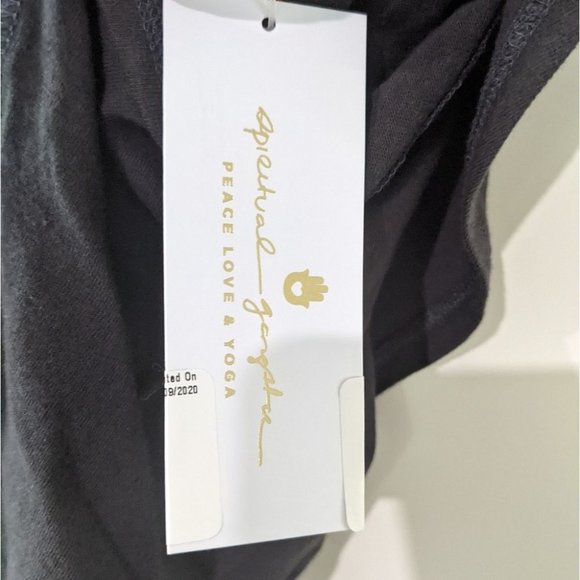 NWT Spiritual Gangster | Surplice Back Swing Tank with Rainbow Embroidery - Picture 8 of 10